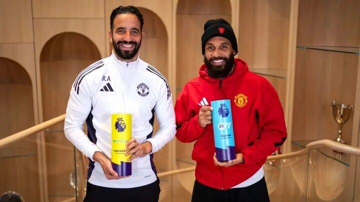 争议！阿莫林当选英超10月最佳主教练 枪迷为塔帅喊冤